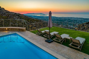 Villa Lia Chania with private ecologic pool and amazing view!